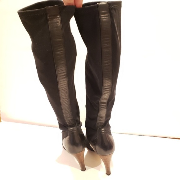 Gucci boots size 6 black stretch boots - Picture 5 of 7